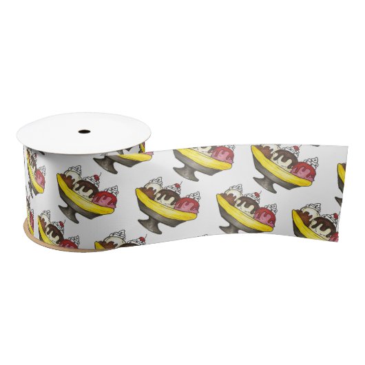 Banana Split Ice Splash & Spa Tamaro Feinschmecker Satinband (Spule)