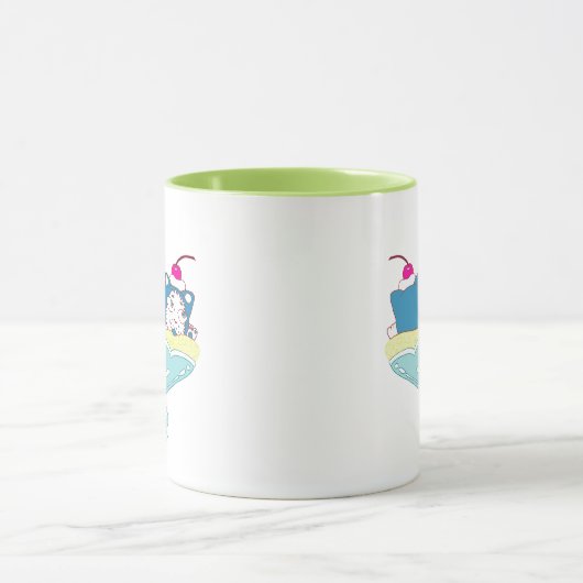 Banana split kittens "Momo, Coco and Biru" Tasse (Zentrum)