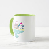 Banana split kittens "Momo, Coco and Biru" Tasse (Vorderseite Links)