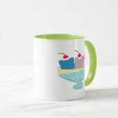 Banana split kittens "Momo, Coco and Biru" Tasse (VorderseiteRechts)