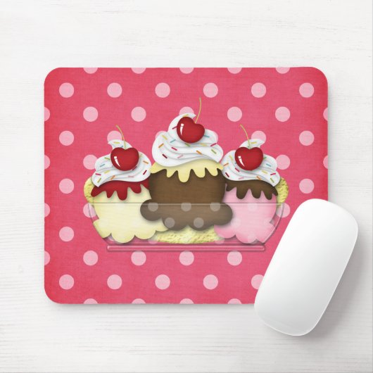 Banana split mousepad (Mit Mouse)