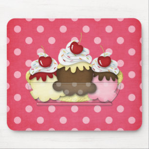 Banana split mousepad