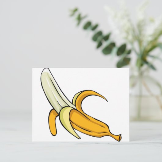 Banana Split Postkarte (Stehend Vorderseite)