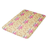 Banana Split Print Badematte (Schrägansicht)