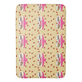 Banana Split Print Badematte (Vorderseite Vertikal)