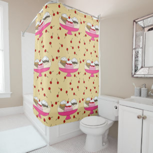 Banana Split Print Duschvorhang