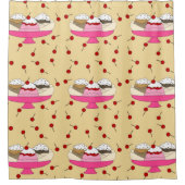 Banana Split Print Duschvorhang (Vorderseite)