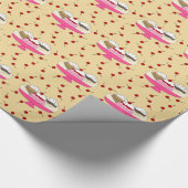 Banana Split Print Geschenkpapier (Ecke)
