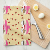 Banana Split Print Handtuch (Viertel Falte)