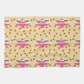 Banana Split Print Handtuch (Horizontal)