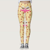 Banana Split Print Leggings (Vorderseite)