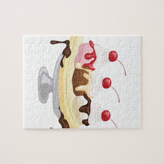 Banana split puzzle (Horizontal)