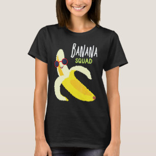 Banana Squad Banane Essen Sommerferien Vegan T-Shirt