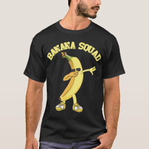 Banana Squad Dab Dabbing Dope Swag Vegan Vegetaria T-Shirt