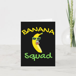 Banana Squad Food Sommerurlaub Matching Fruit L Karte