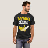 Banana Squad Funny Banana Lovers Vegan Food Funny T-Shirt (Vorne ganz)