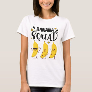 Banana Squad Sommer Funny Banana Frucht Liebhaber T-Shirt