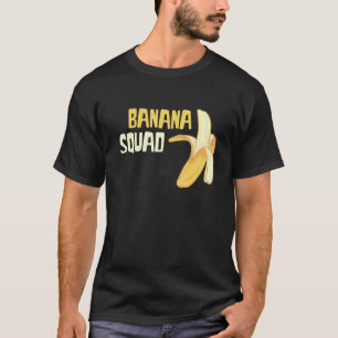Banana Squad vegane Lebensmittel Vegetarier Banane T-Shirt