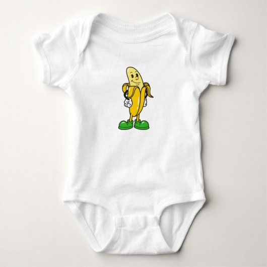Banana stehend baby strampler (Vorderseite)