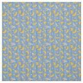 Banana Stripe Vector Muster | Classic Blue Stoff (Muster)