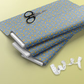 Banana Stripe Vector Muster | Classic Blue Stoff