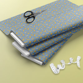 Banana Stripe Vector Muster | Classic Blue Stoff
