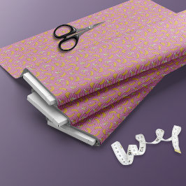 Banana Stripe Vector Muster | Magenta Stoff