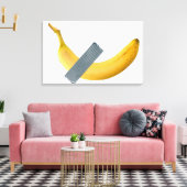 Banana Tape Parody Leinwanddruck (Insitu (Wohnzimmer))