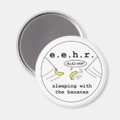 Banana Trapeze Magnet (Vorderseite/Rückseite)