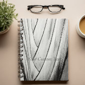 Banana Tree Bark Notebook - Anpassbarer Text Notizblock