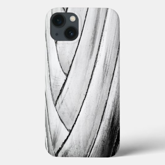 Banana Tree Bark Phone Case - Elegantes Monochrom (Rückseite)