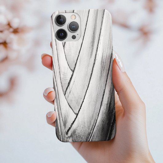 Banana Tree Bark Phone Case - Elegantes Monochrom