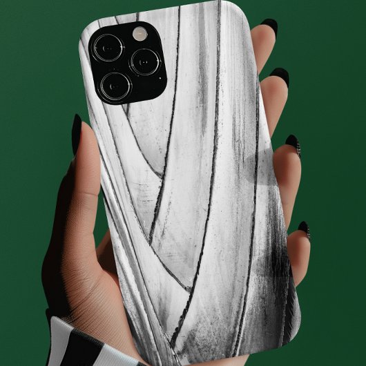 Banana Tree Bark Phone Case - Elegantes Monochrom