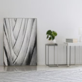 Banana Tree Bark Poster - Abstrakte einfarbige Wan