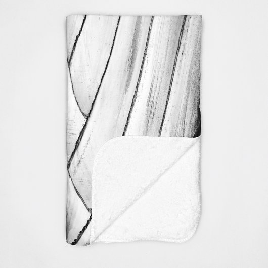 Banana Tree Bark Throw Blanket - Gemütliches Monoc Sherpadecke