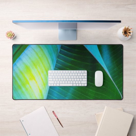Banana Tree Closeup Desk Mat Schreibtischunterlage (Büro 1)