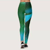 Banana Tree Closeup Leggings (Rückseite)