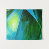 Banana Tree Closeup Wandteppich (Vorderseite (Horizontal))