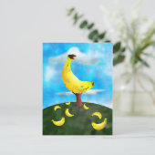 Banana Tree Postkarte (Stehend Vorderseite)