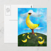 Banana Tree Postkarte (Vorne/Hinten)