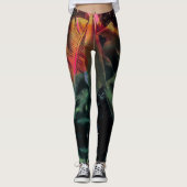 Banana Tree Tropicale Leggings (Vorderseite)