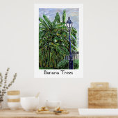 Banana Trees Poster (Küche)