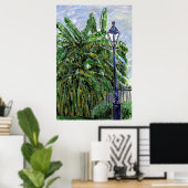 Banana Tress am Jackson-Platz Poster (Heimbüro)