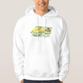 Banana und Pancakes Frühstückspensum Küche Hoodie (Vorderseite)