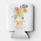 Banana Verlasse Tropic, wie es heiß ist! Bachelore Dosenkühler (Rückseite)