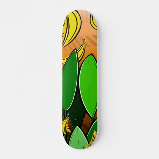 Banana Vibes – Pop Art Skateboard (Vorne)