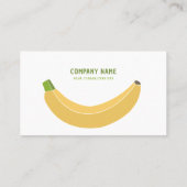 Banana-Visitenkarte Visitenkarte (Rückseite)