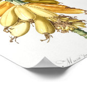 Banana von Les liacees (1805) von Pierre-Joseph Poster (Ecke)