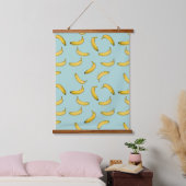 Banana Wandteppich Mit Holzrahmen (Schlafzimmer)