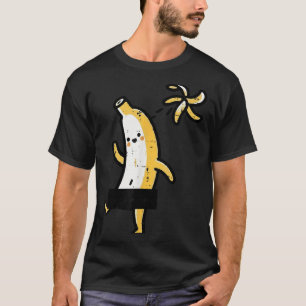 Banana wegwerfen Peel Funny Fruit Meme Men Wom T-Shirt